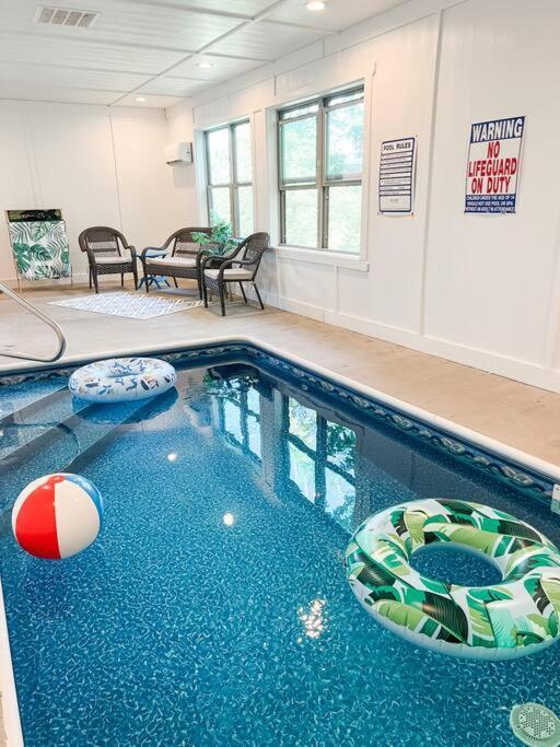 Indoor Heated Pool Hot Tub Cabin Sevierville Exteriér fotografie