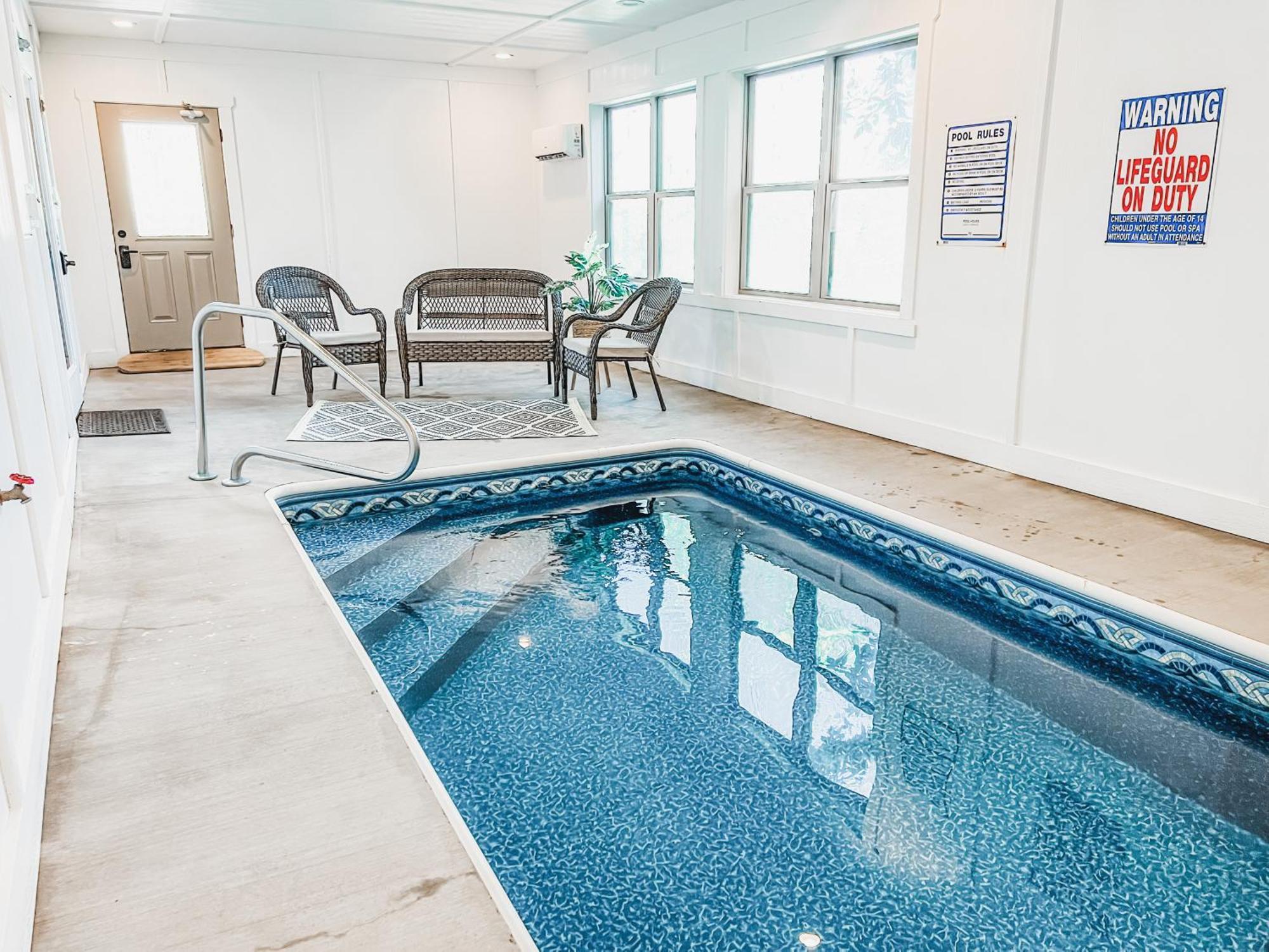 Indoor Heated Pool Hot Tub Cabin Sevierville Exteriér fotografie